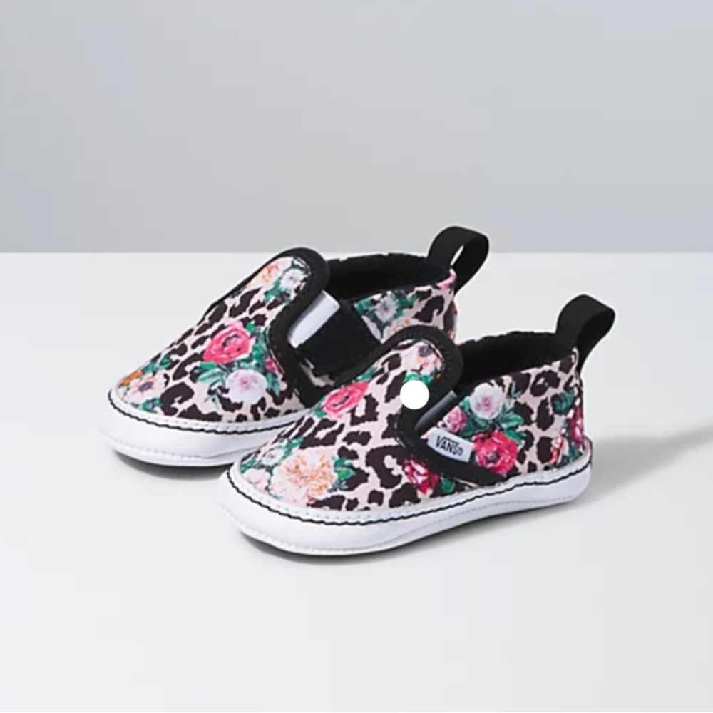 Infant slip on vans size 2c